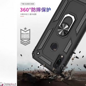 Sustiprintas dėklas 4in1 - juodas (Xiaomi Redmi Note 7/Note 7 pro) Sustiprintas dėklas 4in1 - juodas (Xiaomi Redmi Note 7/Note 7 pro)